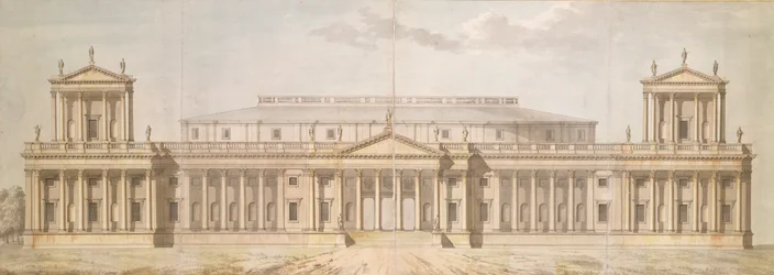 Sandby, Thomas (1721-98): Diseño para un Mausoleo Nacional